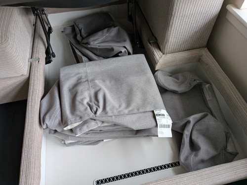 Ikea jattebo grey - ikea, sofa