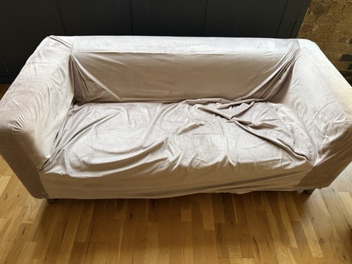 Ikea klippan velvet sofa - sofa, cover