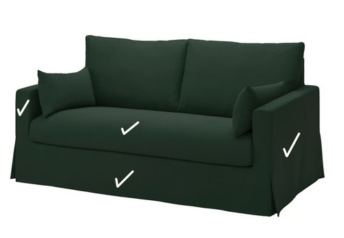 Ikea hyltarp covers for - for, 2