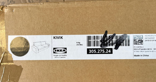 Ikea kivik seater - 3, sofa