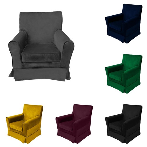 Velvet sofa chair cover ikea - velvet,